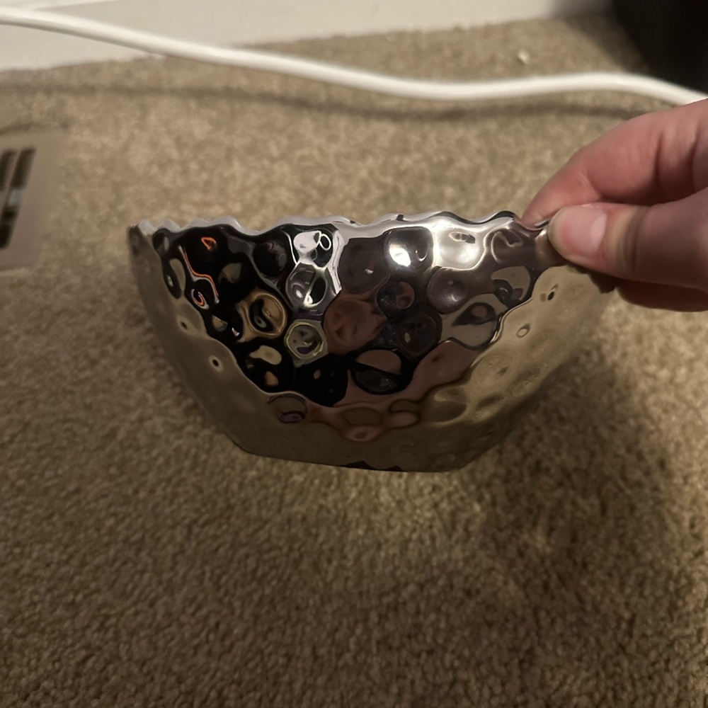 Baroque Collection: Silver Serving Bowl